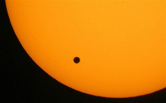 Photo:  Venus due to pass between Earth and Sun